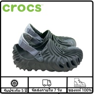 [รับประกันของแท้]CROCS MEN'S AND WOMEN'S SANDALS รองเท้าวิ่ง รองเท้ากีฬา รองเท้าแตะ 204549-5 YEAR WARRANTY
