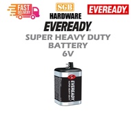 EVEREADY 6V SUPER HEAVY DUTY BATTERY *