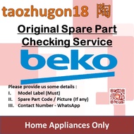 Original Beko Spare Part Checking Service Washing Machine Refrigerator Freezer Air Conditioner Airco