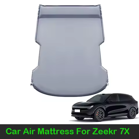 Car Air Mattress For ZEEKR 7X Car Travel Bed with Air Pump Inflatable Tour Bed Outdoor Camping Mattr
