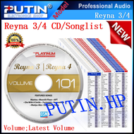 PUTIN SHOP Updated CD Platinum Reyna3 Reyna4 Songlist For Reyna3/4 ( Reyna3 Reyna4 CD&Songlist )