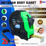 Builder Meter/Measuring Tape/Measuring Tape/5 Meter Rubber Meter 5 Meter Builder Roll/Rubber Meter/5