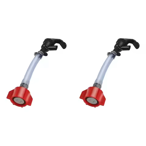 AS60-2X Generic Red BIB Tap Valve For Coca Cola Bag In Box Syrups Picnic Faucet Soda Dispensing Hose