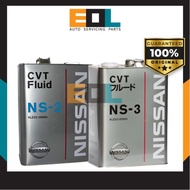 Nissan CVT Fluid (4L) NS-2 & NS-3 for Sylphy, Murano, Teana, X-Trail, Navara, Serena/ Minyak Gear CV