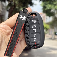 Key Case Cover Hyundai Creta I20 I30 IX35 IX25 Elantra Grandeur Accent Solaris Sonata Palisade Kona 