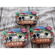 Tourist Souvenirs Around The World Wooden Materials Magnets Iwate Prefecture, Japan Koiwai Farm