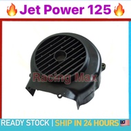 100% Original SYM JET125 JETPOWER JET POWER 125 FAN COVER MOTOR KIPAS MAGNET FAN CASE CASING HITAM B