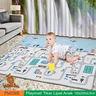 MATRAS PLAYMAT BAYI KASUR TIKAR KARPET FOAM / XPE 100% ASLI / TEBAL 10mm playmate bayi 180x200 tebal