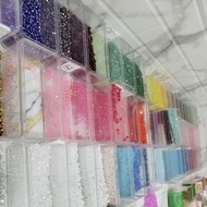 Czech crystal 6 mm and 4 mm mix color choose d live