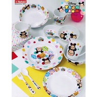 Plate Bowl Spoon Fork Melamine Glass Cartoon Pattern T-Zoom Zoom Flowerware by Superware