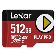 Lexar PLAY PRO micro SD 512GB 512G Express Memory Card NS2 Nintendo Switch2 TF Card High Speed Memo