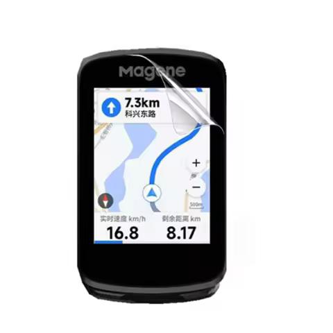 3pcs PET Soft Clear Protective Film For Magene C606 Bike Computer Bicycle Cycling GPS Display Screen