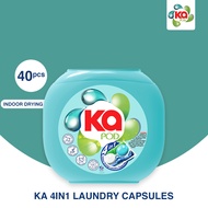 Ka 4 in 1 Laundry Capsules Indoor Drying (40 Pods)
