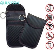 QUINTON Signal Blocking Pouch Bag Faraday Signal Blocker RFID Shielding Bag