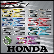 Stripe motor honda ex5 DREAM custom sticker vietnam design (11)