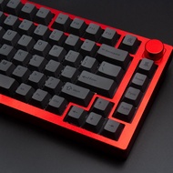 Night Theme Keycap Original Factory Height PBT Keycap Sublimation Minimalist Black Gray 68/98/75/87/