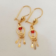 Light Gold Earrings 1/2 gram and 1 gram