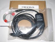 特價中✅適用三菱FX1N-60MR-001編程電纜 FX系列PLC USB編程線USB-SC0