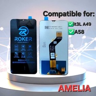 LCD TOUCHSCREEN ITEL A49/ ITEL A58 ORIGINAL TESTED WITH WARRANTY