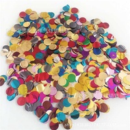 20G Sequin Round Aluminum Foil Round Balloon Rose Gold And S