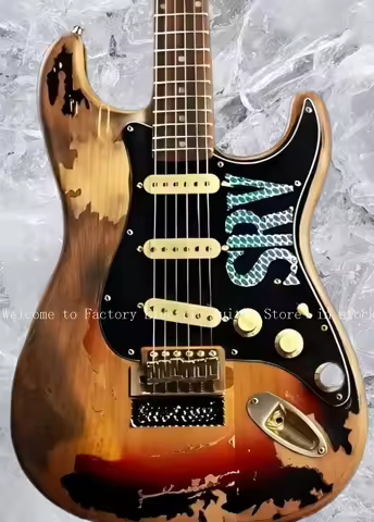 Custom Shop guitar 10S Limited Edition Stevie Ray Vaughan Tribute Number One S R V #1 Heavy R #N:752