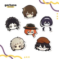 Bungou Stray Dogs Anime Chibi Sticker | Dazai Atsushi Kyouka Ranpo Chuuya Akutagawa