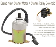 4 Wheelers GY6 Starter (9teeth) for GY6 4-Stroke Engine 150cc 125cc 50cc 200cc 250cc Scooters Moped 