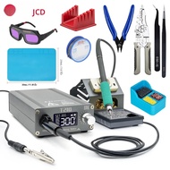 สถานีบัดกรีอัจฉริยะ JCD T210 อุปกรณ์เชื่อมดิจิตอล หัวแร้ง C210 เครื่องมือซ่อมโทรศัพท์มือถือ PCB สำหร