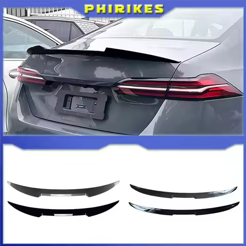 M4 Style Gloss Black Rear Spoiler Wing Rear Spoiler Bodykits Tuning For BMW New 5 Series G60 i5 2024