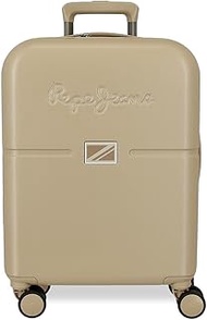 Accent Cabin Suitcase, Black, 40 x 55 x 20 cm, Hard ABS Plastic, Built-In TSA Closure, 37 L, 2.68 kg