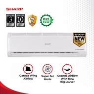 SUNJUI AC SHARP INVERTER 6-BEY 1/2PK+PASANG