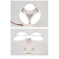 Folding LED light Soccer light garage light, 40W miniature light bulb, outdoor light bulb holder