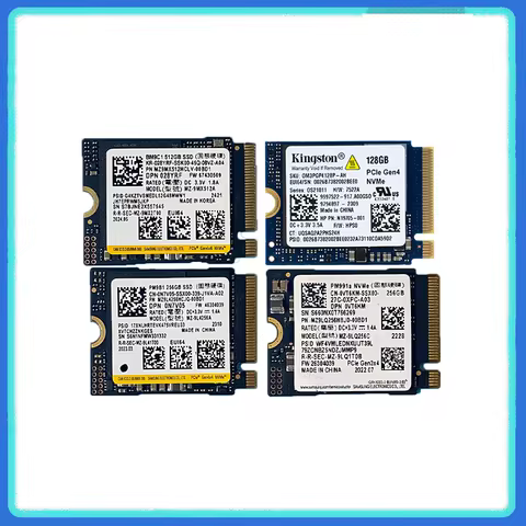SSD 2230 PM991a 128GB 256GB 512GB 1TB PCIE3.0/PM9B1 128GB PCIE4.0 /BM9C1 512GB /Kingston 128GB&PM9B1