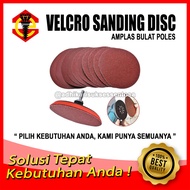 MATA Round Sandpaper Polishing Grinding Wheel/ 4 INCH Velcro Disc Grinding/ 5 INCH/ 7 INCH/