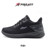 Sepatu Sneaker Pria Cowok Kekinian Hitam Polos Pro Att Pi 600 All Black Size 39 sd 43 Murah Berkuali