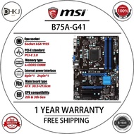 USED MSI B75A-G41 Motherboard 16GB HDMI LGA 1155 DDR3 ATX B75 Mainboard 100% Tested Fully Work