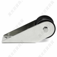 🌟Preferred-Invoices🌟 Stainless Steel 160MM Black Roller Anchor Bracket Anchor Wheel Anchor Accessori