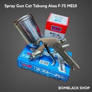 Meiji Spray Gun Paint Top Tube F75 F-75 F 75 Wind Cet Spray Tool