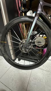 Superteam evo 45mm 碟剎碳纖輪組