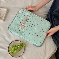 Korean Style Laptop Sleeve, Multi-Functional Shock-Absorbing Laptop Bag Compatible With 10/11/12.9-I