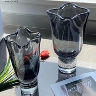 HJM-Modern Minimalist Thickened Glass Bubble Glass Vase Hotel Sales Station Model Room Hotel Home De