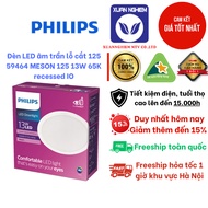 LED ceiling light with cut hole 125 anti-glare 59464 MESON 125 13W assembled IO