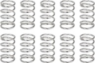 uxcell 10Pcs Compression Springs, 0.6mm Wire Diameter x 6mm OD x 10mm Length 304 Stainless Steel Ext