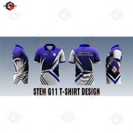 SSLG Full Sublimation Unisex Polo Shirt【FREE custom name】