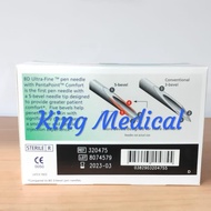 SAVE INSULIN NEEDLES NEEDLES BD MICRO FINE ULTRA 32 G - 4MM (CONTENTS 100)!!!!