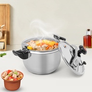 11l/ 11.62 Qt Stainless Steel Pressure Cooker 60kpa Pressure Pot Compound Bottom Pressure Canner Wit