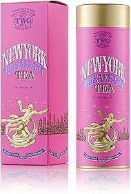 TWG Tea New York Breakfast Tea, Loose Leaf Black Tea Blend In Haute Couture Gift Tea Tin, 100 G