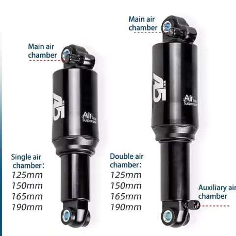 KS EXA Form Rear Shocks A5 Mountain Bicycle 125/150/165/190mm Single or Double Air Chamber Shock MTB