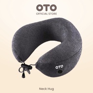 OTO Official Store OTO Neck Hug NS-320 Portable Travel Neck Pillow with vibration massage Soft and C