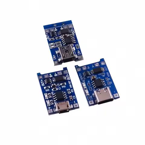 10PCS/set TP4056 TC4056 Type-c/Micro/Mini USB 5V 1A 18650 Lithium Battery Charger Module Charging Bo